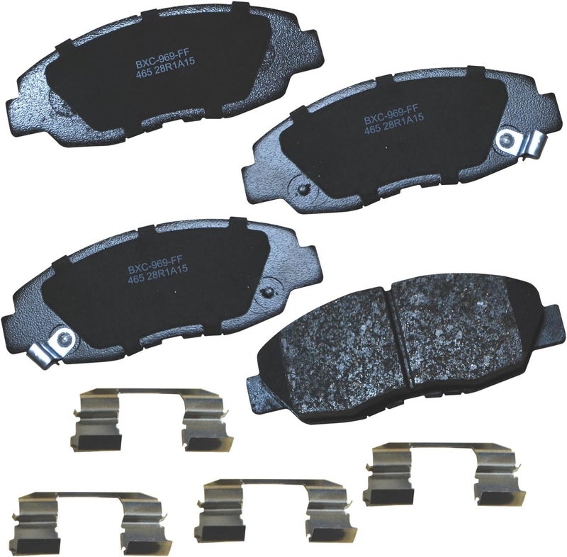 Bendix Premium SBC465 Ceramic Front Brake Pads for Acura CL 1999-1997, Honda Accord 1997-1990, Accord 2002-1999, Civic 1996 - Image 1